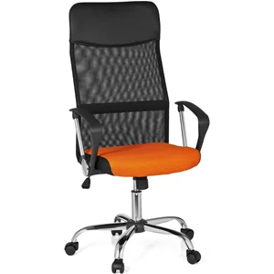 Fotoliu de birou DP F-63 Black, Orange