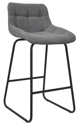 Scaun de bar DP Nicole CFS Hoker LB Soro-93 Grey, Black