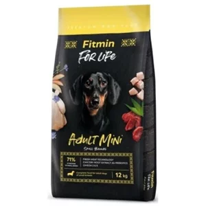 Hrana uscata pentru caini Fitmin For Life Adult Mini 12kg