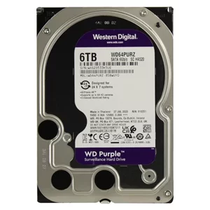 Жесткий диск HDD Western Digital Purple WD64PURZ 6TB