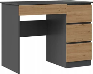 Письменный стол TopEshop Mijas Right Anthracite/Artisan Oak