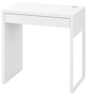 Masa de birou Ikea Micke 73x50 Alb