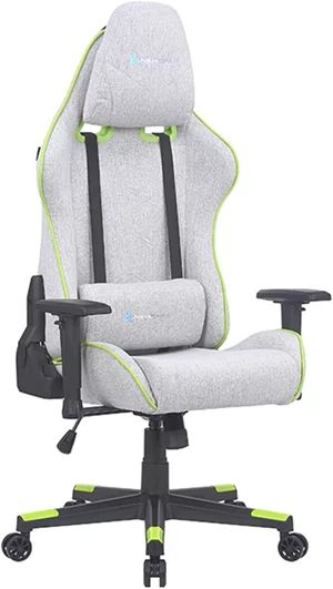 Scaun gaming Newskill Zephyr Kitsune Gray Light/Green