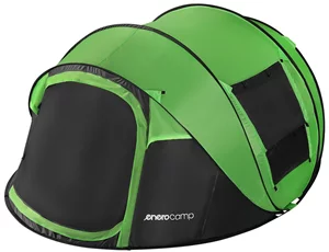 Палатка Enero Camp Quest 1047096 Green/Black