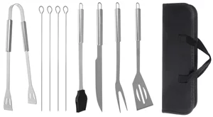 Set pentru gratar Kaminer 13001 Silver/Black