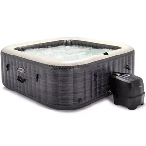 Piscina gonflabila jacuzzi Intex Greystone Deluxe 211х211х71