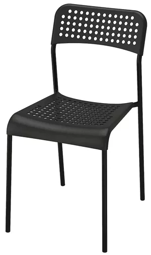 Scaun de bucatarie Ikea Adde Black