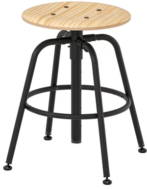 Taburet Ikea Kullaberg Pine/Black