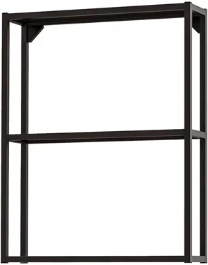 Полка Ikea Enhet 60x15x75 Anthracite