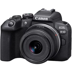 Aparat foto Canon EOS R10 + RF-S 18-45mm f/4.5-6.3 IS STM KIT Black