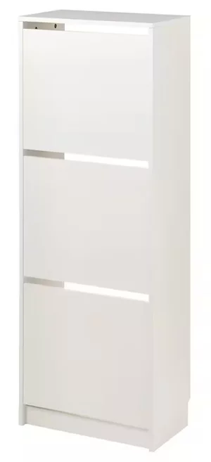 Тумба для обуви Ikea Bissa 49x28x135 White