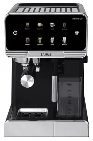 Aparat de cafea Samus Infinity 20 Black/Inox