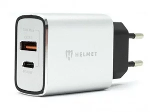 Зарядное устройство Helmet USB/Type-C PD White