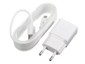 Зарядное устройство Helmet Cable USB to Micro-USB 2xUSB 2.4A White