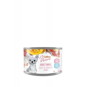 Hrana umeda pentru caini Calibra Dog Verve GF can Adult Small Chicken&Beef 200g*6