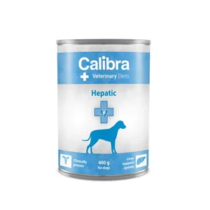 Hrana umeda pentru caini Calibra VD Dog can Hepatic 400g NEW*6