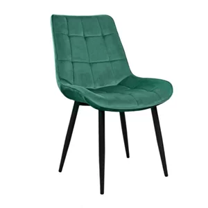 Стул для кухни DP Hans HLR57 Green+Black Legs