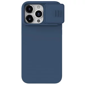 Чехол Nillkin iPhone 15 Pro CamShield Silky Silicone Midnight Blue