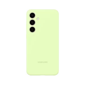 Чехол Original for Samsung Galaxy S24 Plus Silicone Cover Light Green