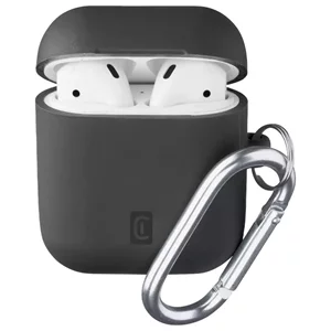 Чехол для наушников Cellularline for Apple Airpods 1/2 Bounce Black