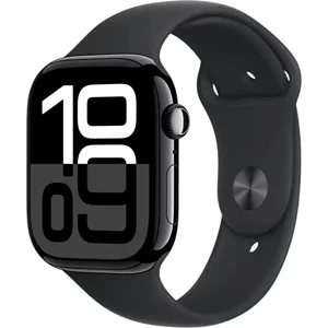 Умные часы Apple Watch Series 10 GPS 46mm MWWQ3 Jet Black Aluminum with Black Sport Band M/L