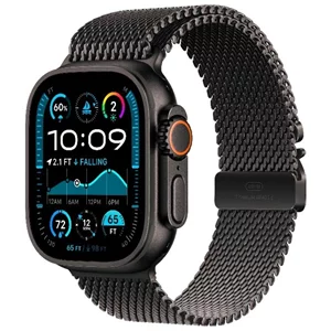 Умные часы Apple Watch Ultra 2 GPS+LTE 49mm MX4W3 Black Titanium/Black Titanium Milanese Loop S