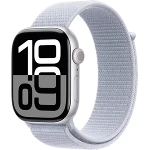 Умные часы Apple Watch Series 10 GPS 42mm MWWD3 Silver Aluminum case with Blue Cloud Sport Loop