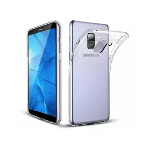 Чехол Helmet TPU Samsung Galaxy A8 (2018) Clear