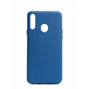 Чехол Helmet Liquid Silicone Samsung A10S Blue