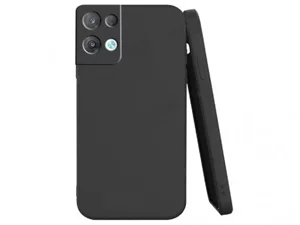 Husă Oppo for Reno 8 Pro Liquid Silicone Black