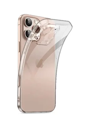 Husă WOO for iPhone 16 Pro Soft TPU Clear