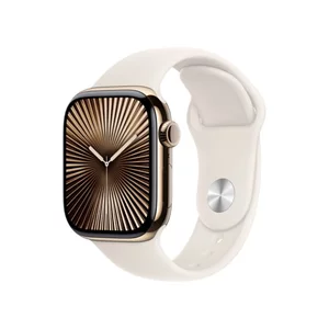 Умные часы Apple Watch Series 10 GPS+LTE 42mm MX073 Gold Titanium Starlight M/L