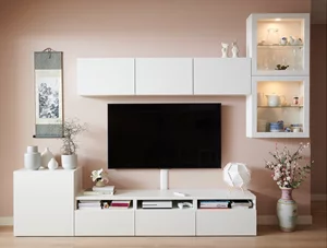 Living Ikea Besta/Lappviken 300x42x211 White