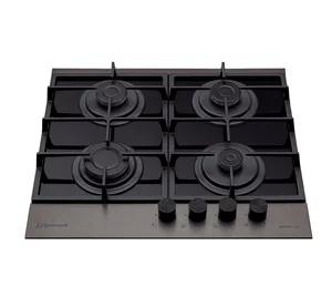 Plita de gaz incorporabila Mastercook Eclipse Dark Inox