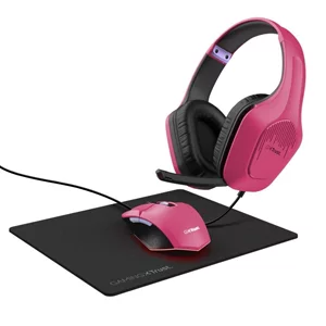 Комплект Trust GXT 790 Tridox Pink