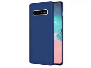 Чехол Helmet Alcantara V2 Samsung S10+ Blue