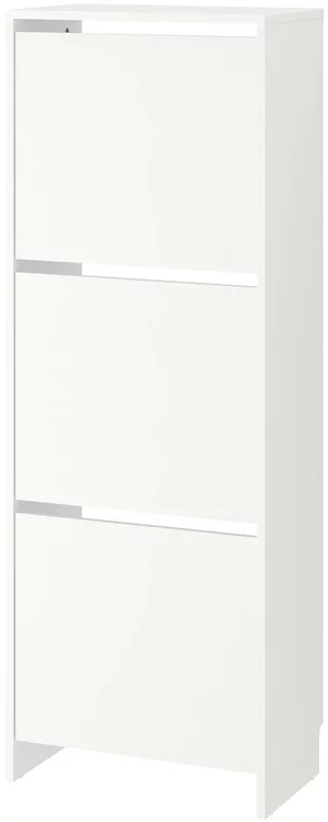 Tumba pentru incaltaminte Ikea Bissa 3 White