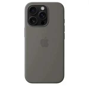 Чехол Original iPhone 16 Pro Silicone Case with MagSafe Stone Gray