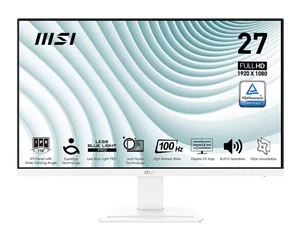 Монитор MSI PRO MP273AW White