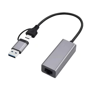 Сетевой адаптер Cablexpert A-USB3AC-LAN-01 Space grey