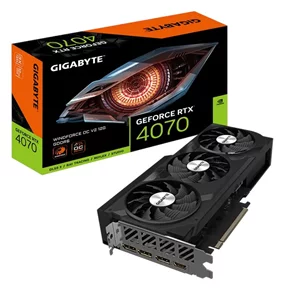 Placă video Gigabyte WindForce OC (RTX4070 12GB, GDDR6)