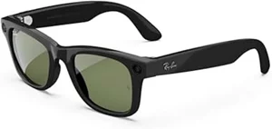 Image Ochelari inteligenți Ray-Ban Meta Wayfarer Shiny Black, G-15 Green