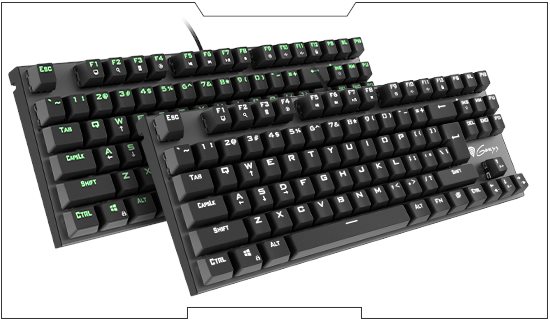 Клавиатура Genesis Thor 300 TKL