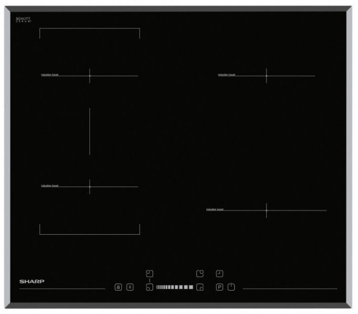 Индукционная варочная панель Sharp KH6I27CS00EU