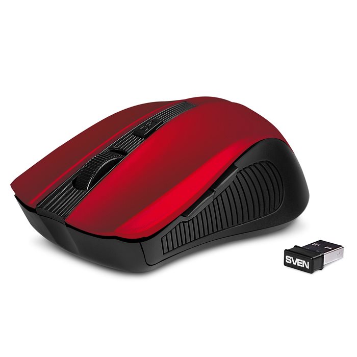 Компьютерная мышь SVEN RX-350W Red