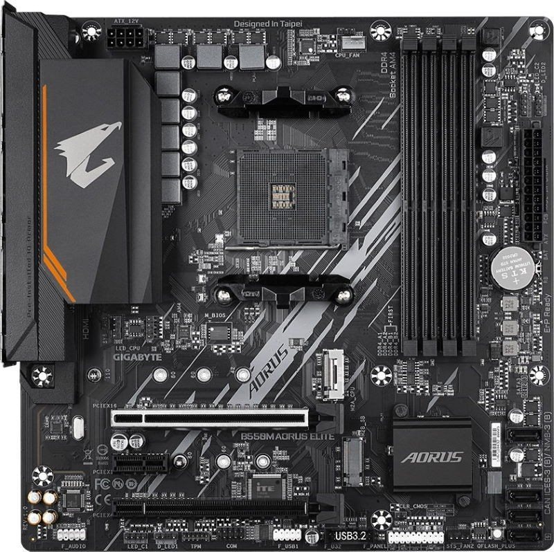 Материнская плата Gigabyte B550M Aorus Elite