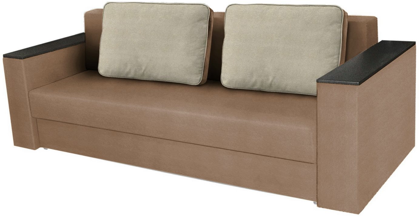 Canapea Modern Soft Alaska 28/Alaska 01 Brown/Beige