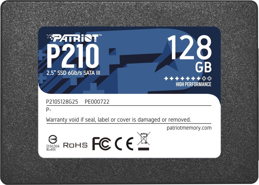 Накопитель SSD Patriot P210 128GB