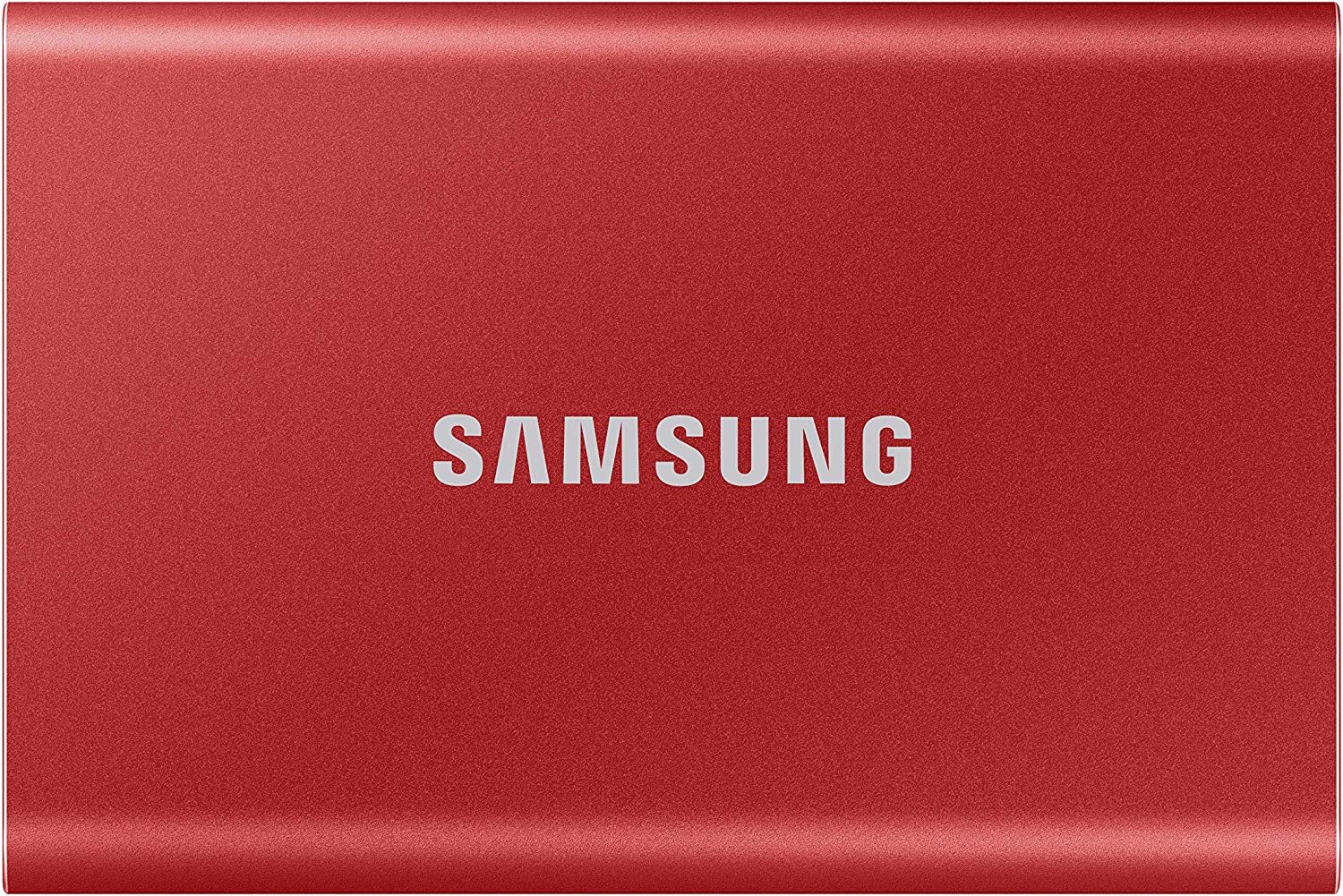 Внешний жесткий диск Samsung T7 1TB Red