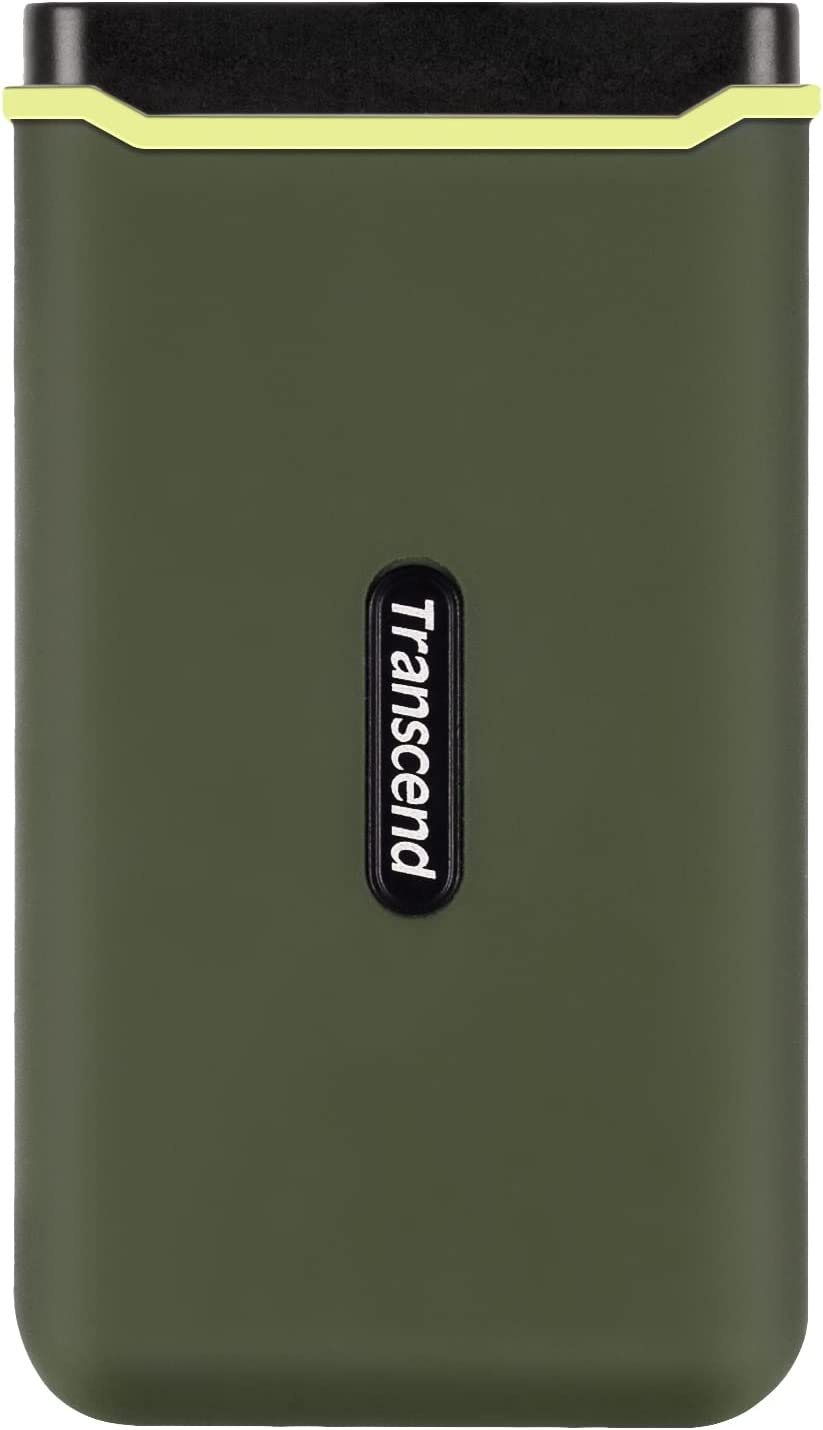 Hard disk extern Transcend ESD380C 1TB Military Green